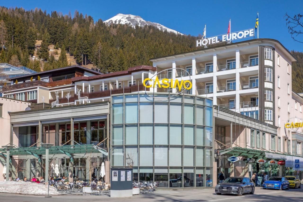 Hotel Europe Davos Buitenkant foto
